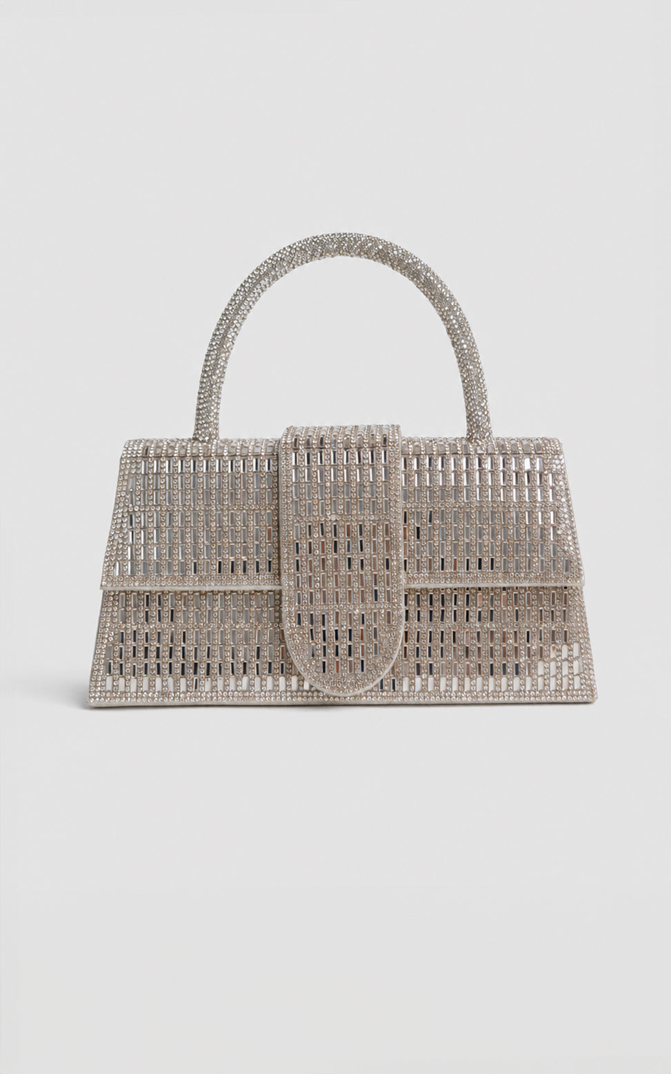 Nelani Rhinestone Bag - Gold
