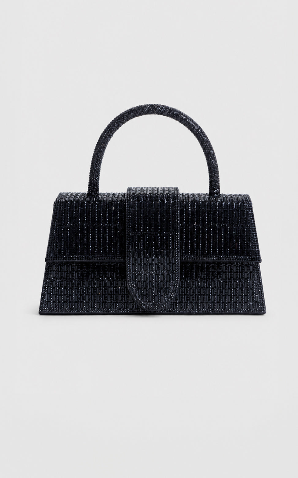 Nelani Rhinestone Bag - Black