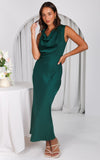 Octavie Maxi Dress - Teal Green