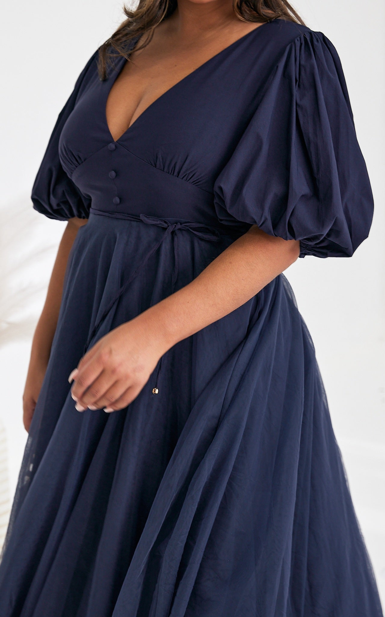 One Kiss Maxi Dress - Navy