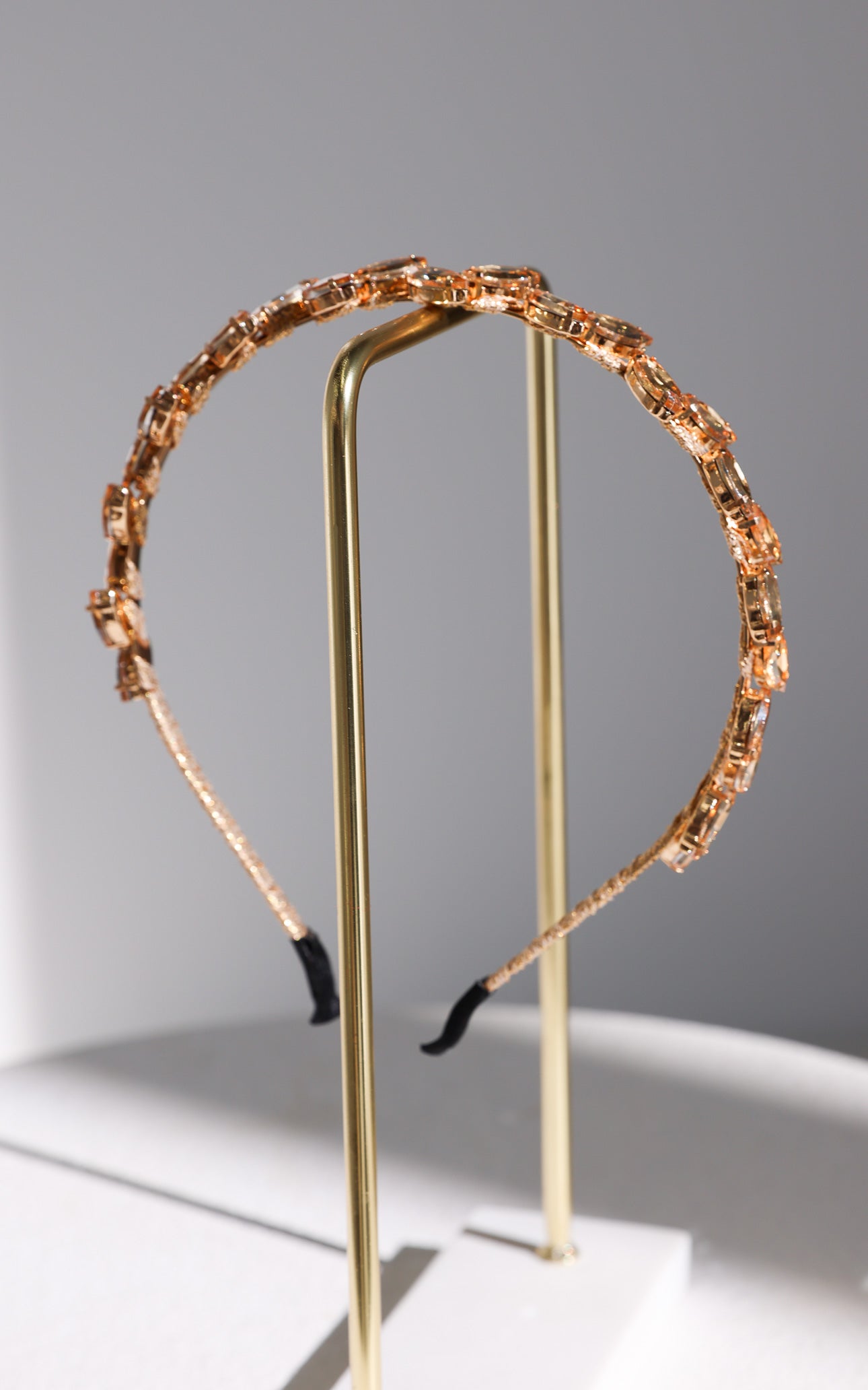 Oia Headband - Champagne Diamante