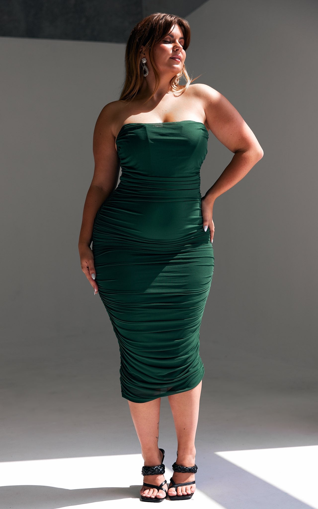 Padma Dress - Emerald