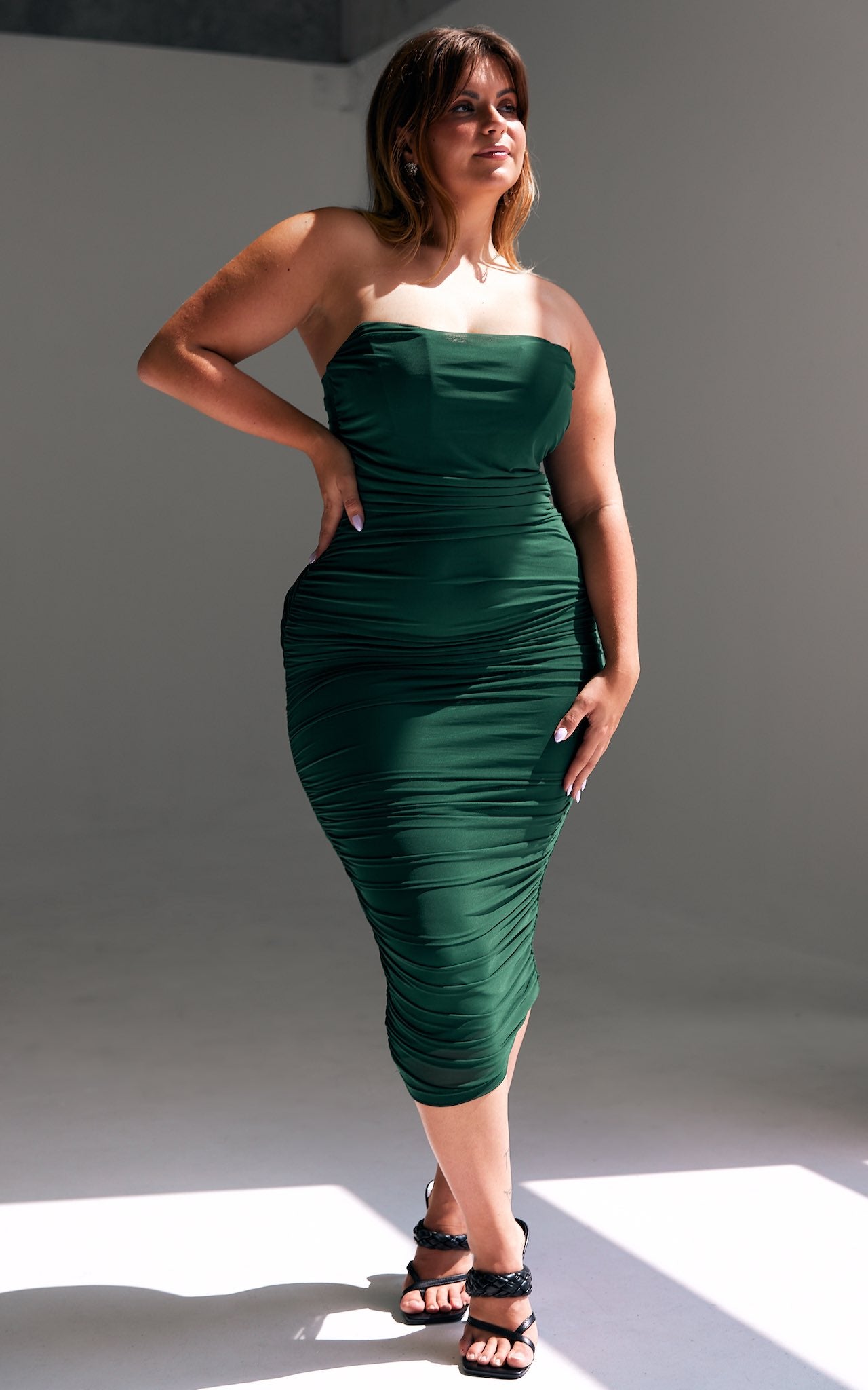 Padma Dress - Emerald