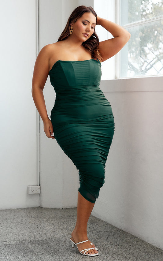 Padma Dress - Emerald