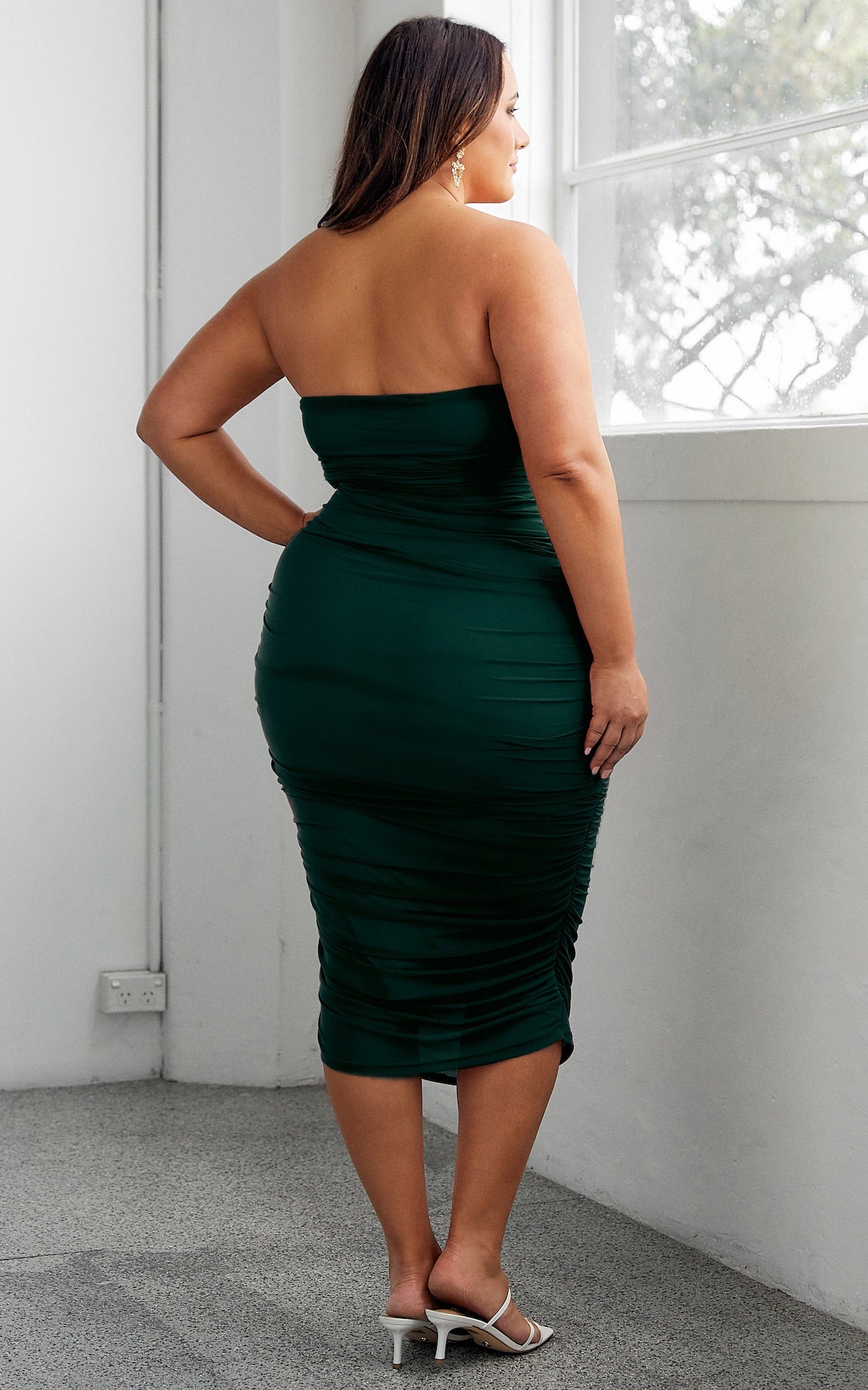 Padma Dress - Emerald