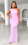 Paloma Mesh Maxi Dress - Pink