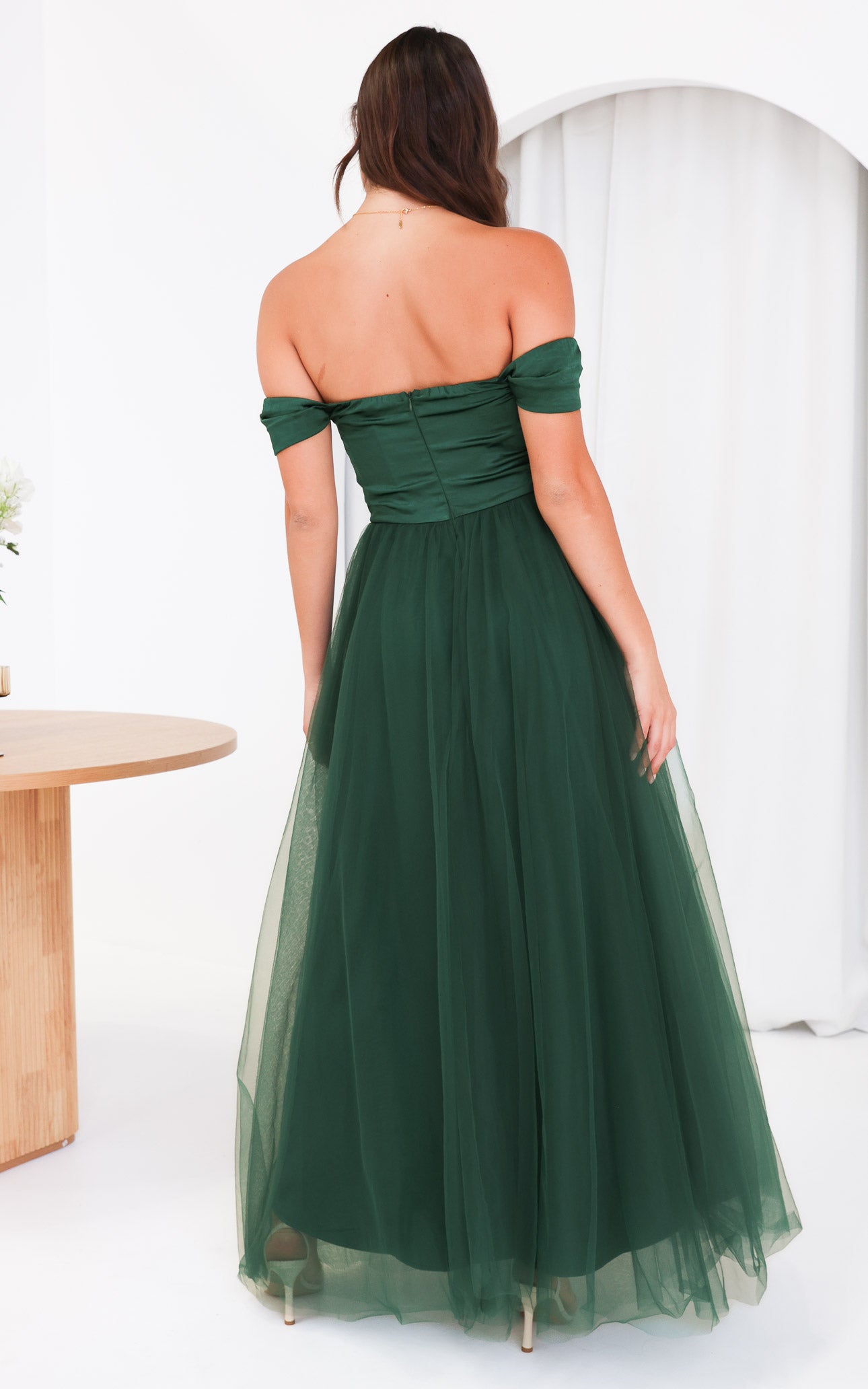 (Preorder) Parilio Maxi Dress - Emerald