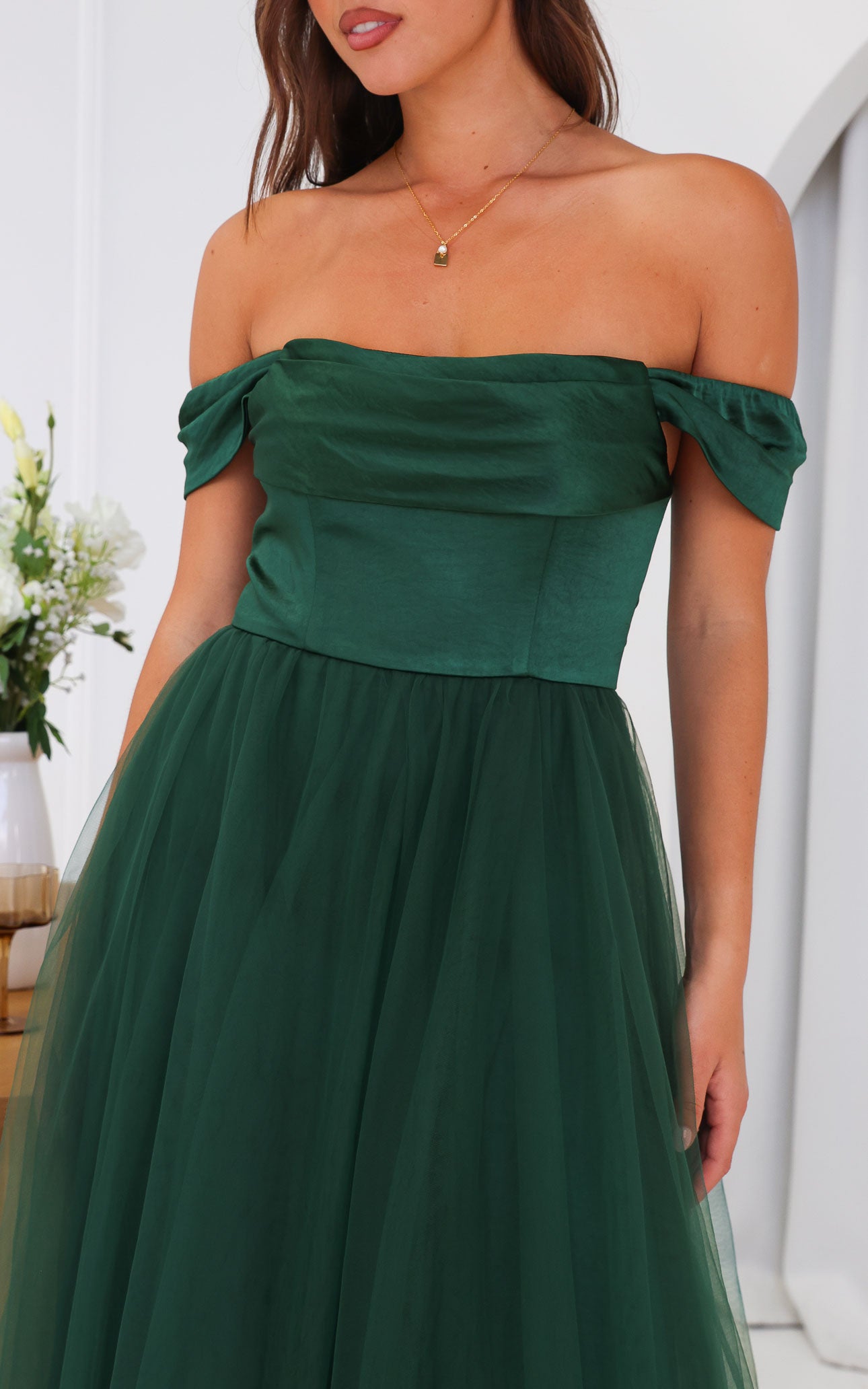 Parilio Maxi Dress - Emerald