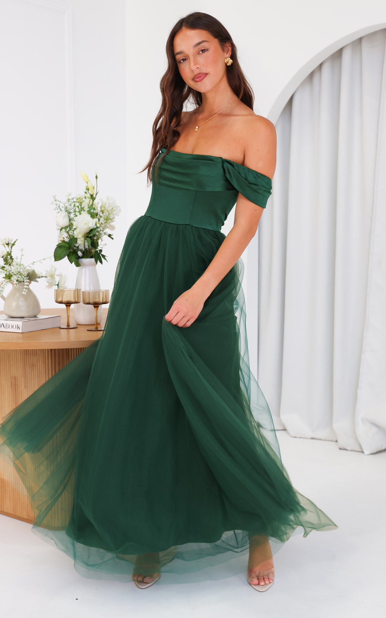 Parilio Maxi Dress - Emerald