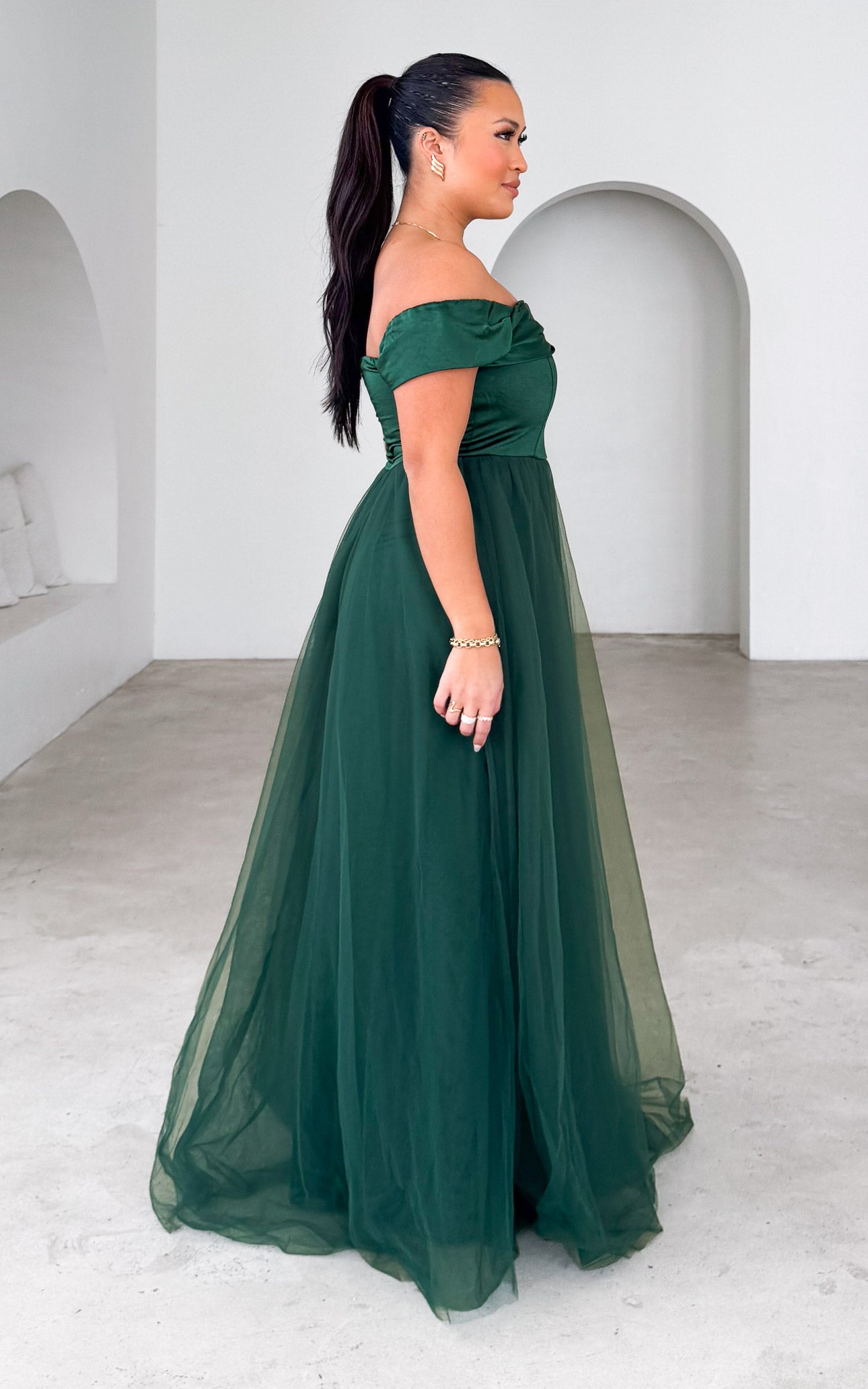 Parilio Maxi Dress - Emerald