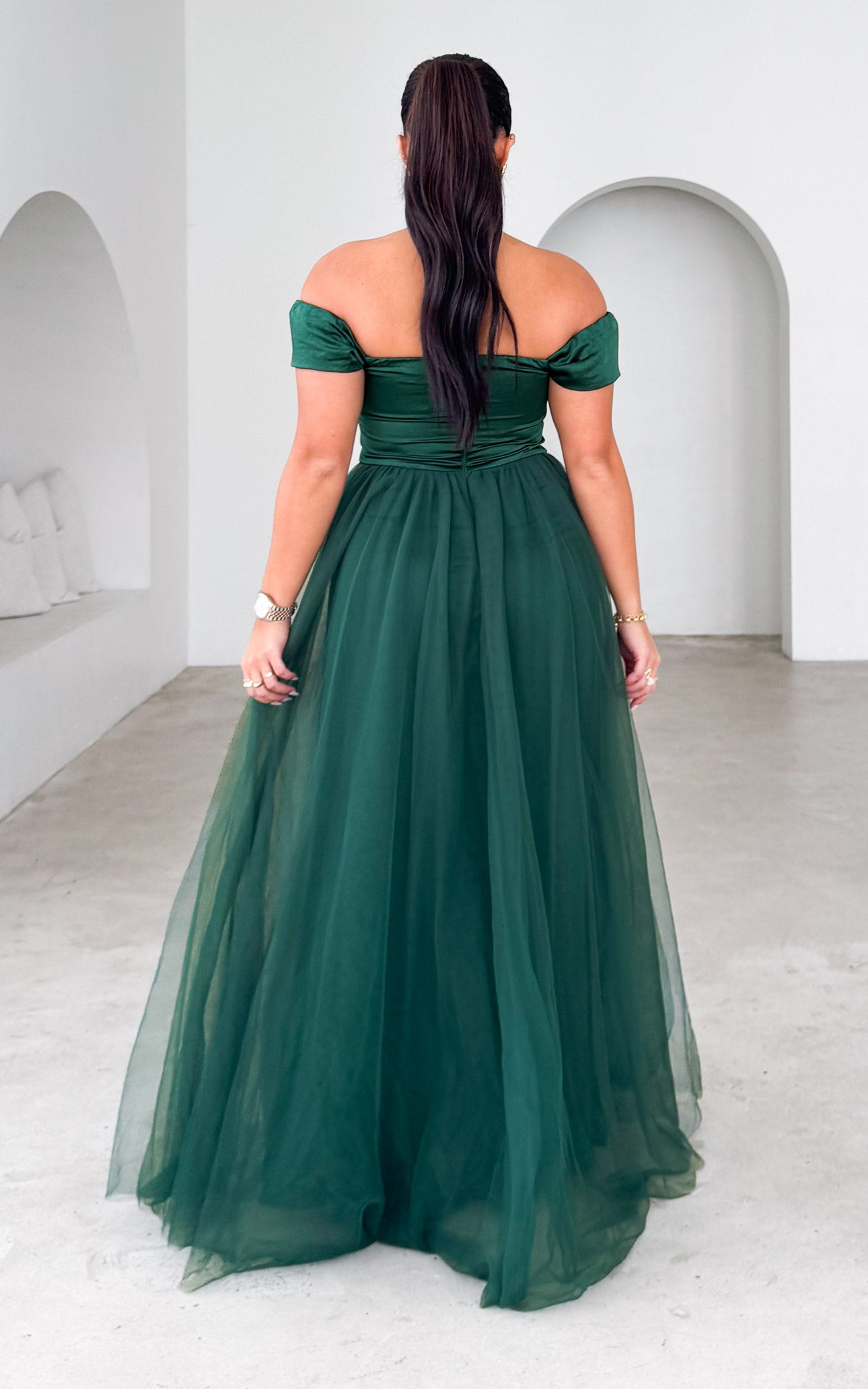 Parilio Maxi Dress - Emerald