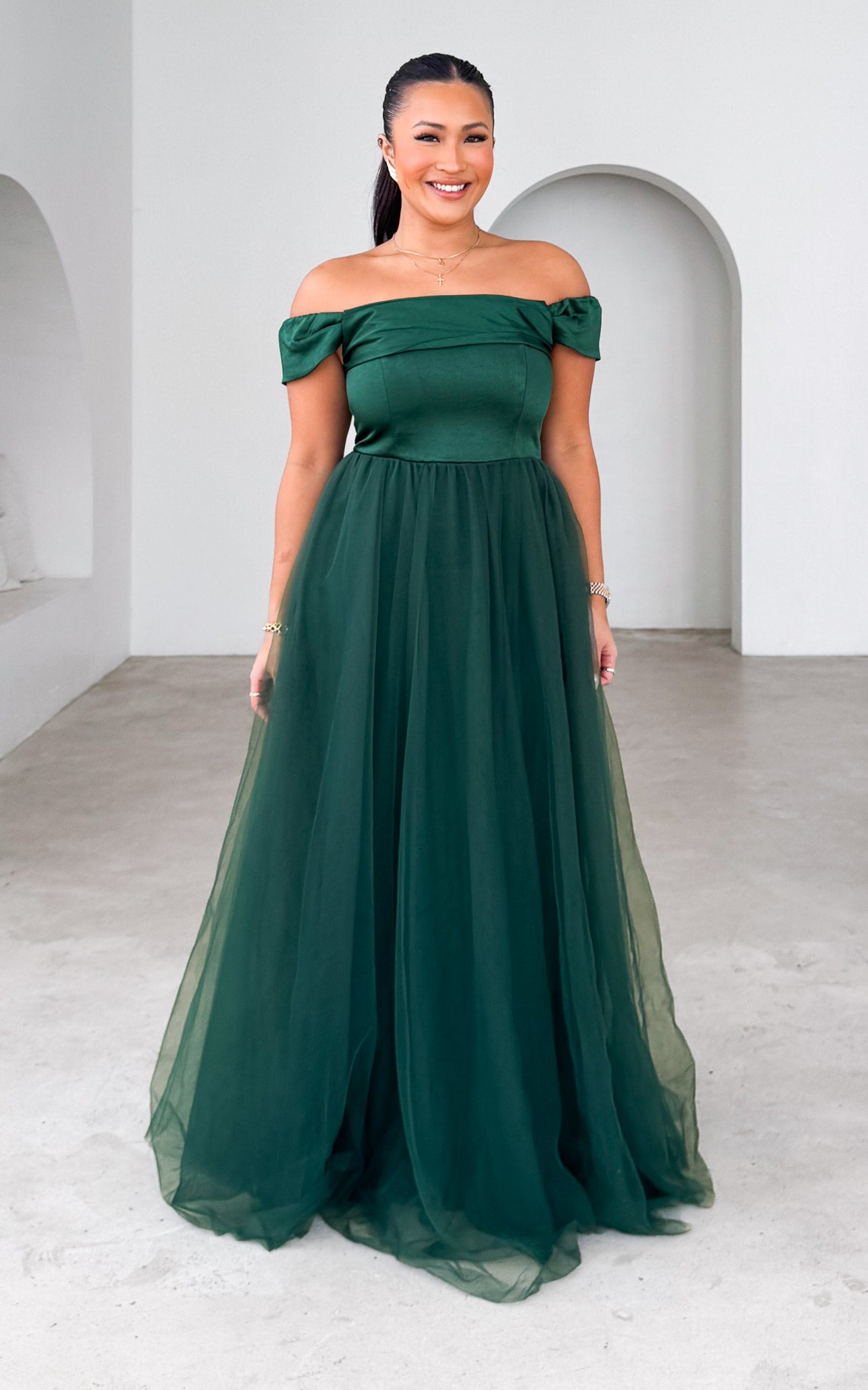 Parilio Maxi Dress - Emerald