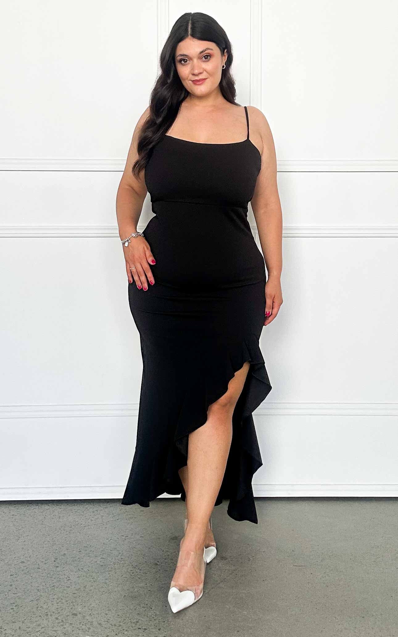 Phaedra Maxi Dress - Black