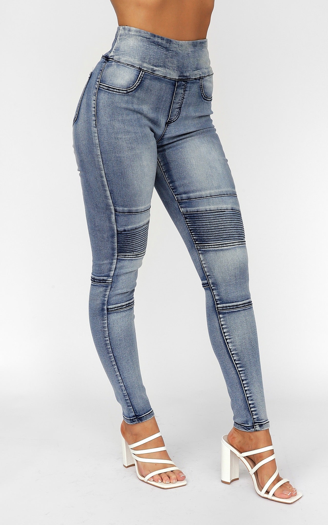 Pirilisa Jeggings - Vintage Blue