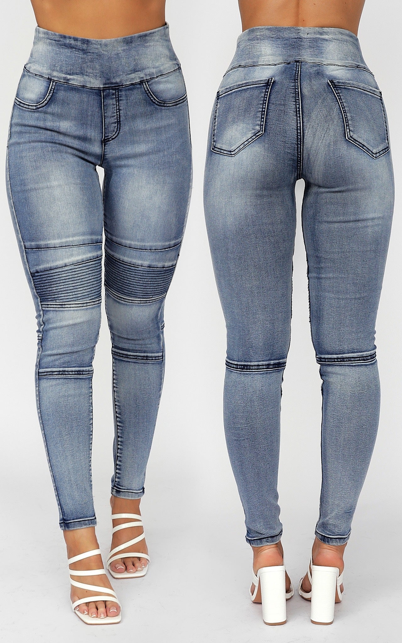 Pirilisa Jeggings - Vintage Blue