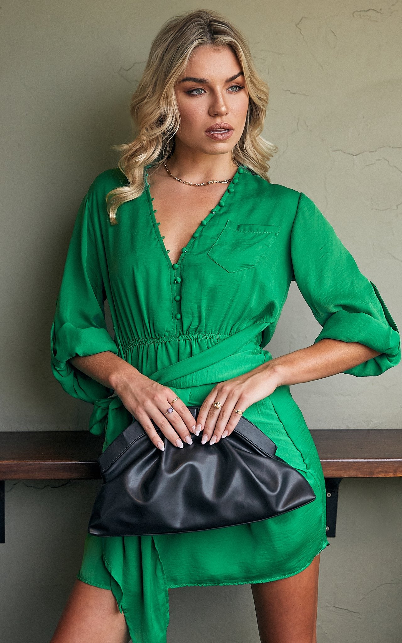 Portofino Dress - Emerald Green