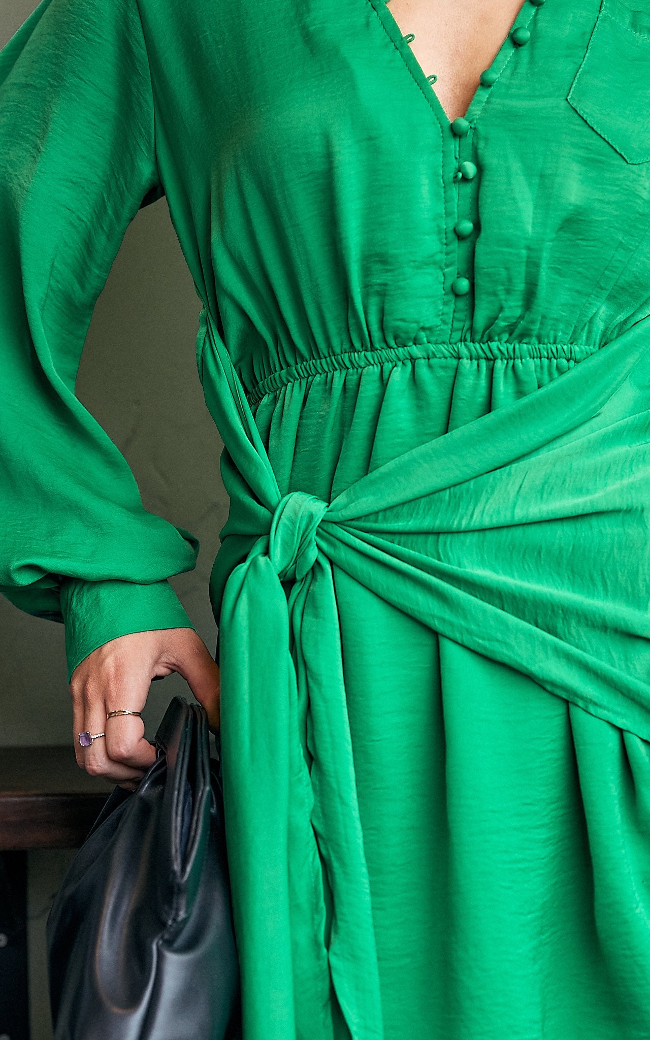 Portofino Dress - Emerald Green