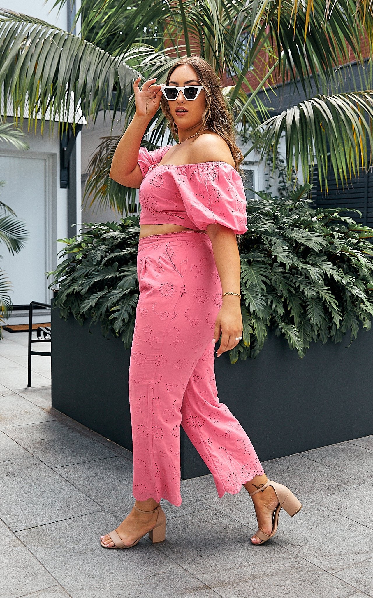 Positano Pants - Candy Pink