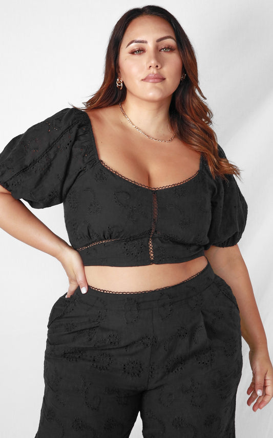 Positano Top - Black