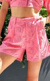 Positano Shorts - Candy Pink