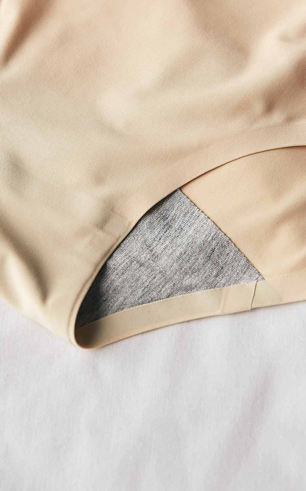 3 Pack: Prielle Seamless High Waisted Full Briefs - Nude