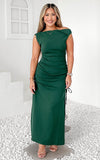 Pristine Maxi Dress - Forest Green