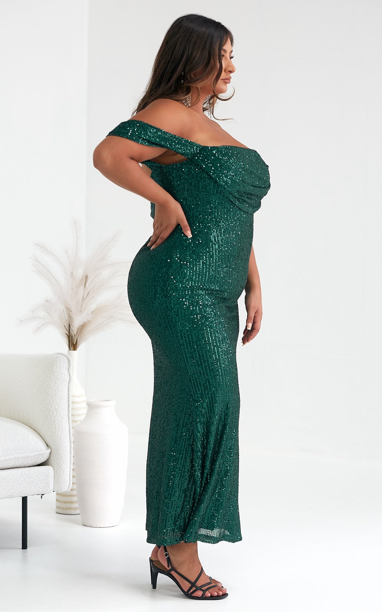 Purileen Dress - Emerald