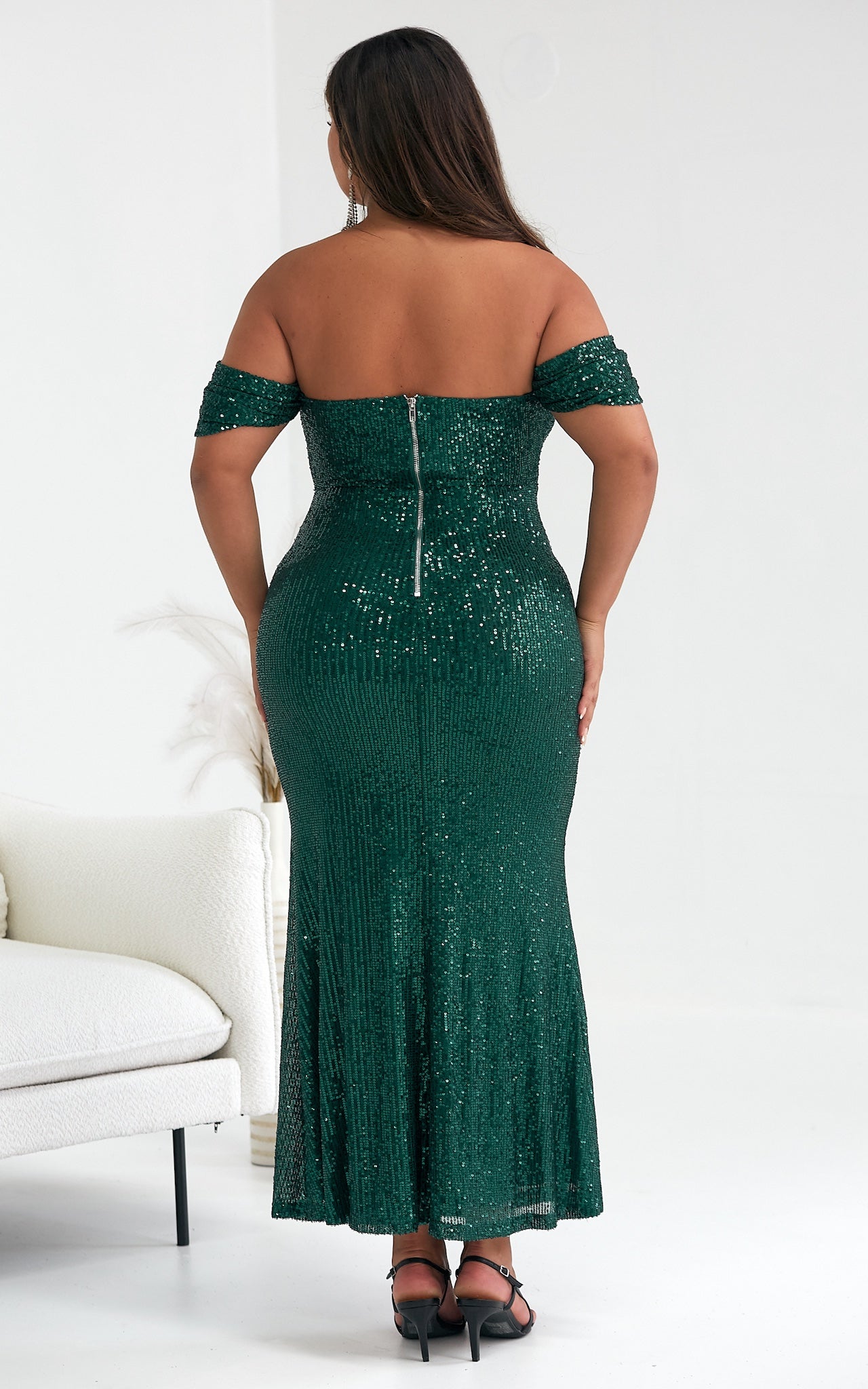 Purileen Dress - Emerald