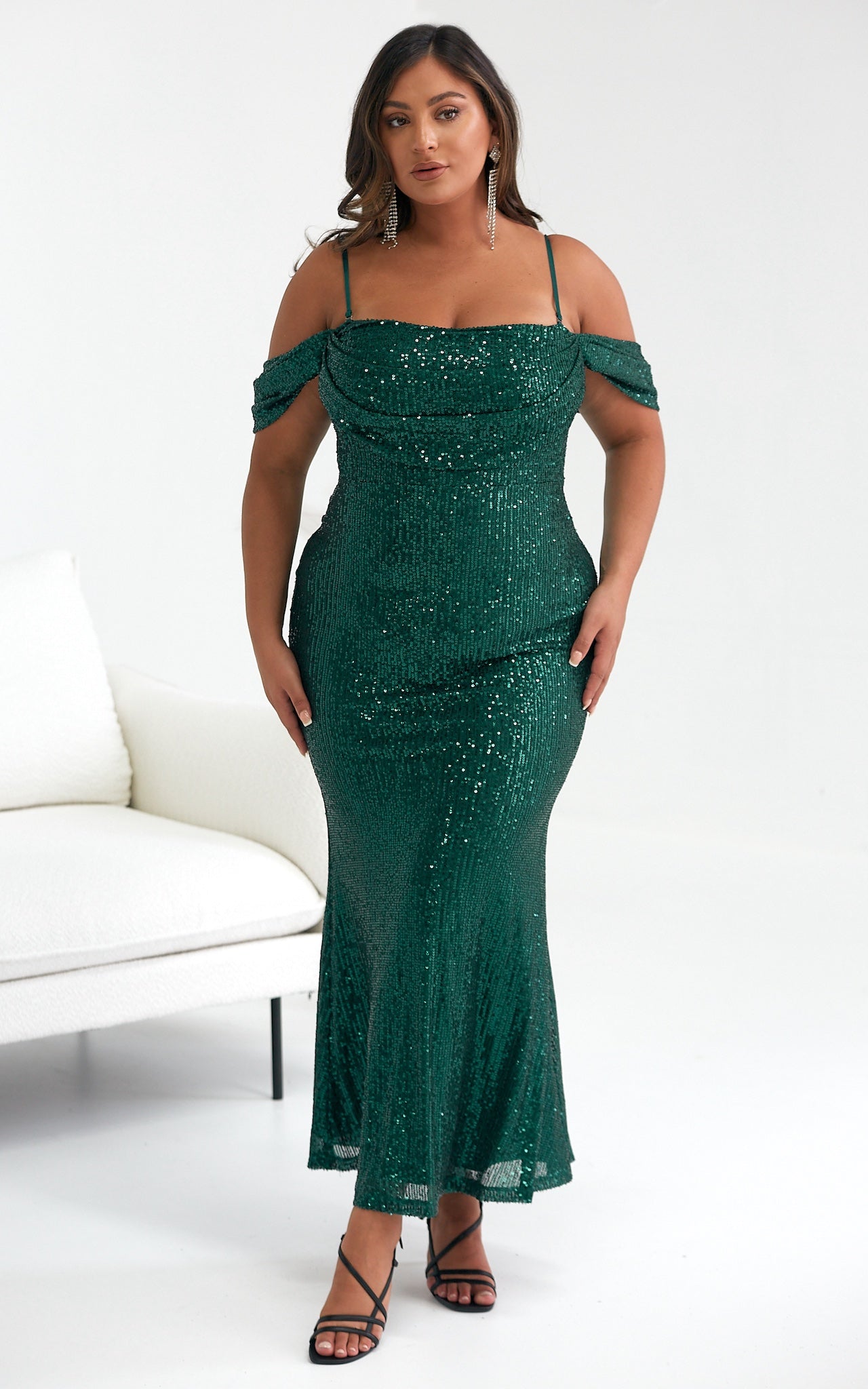 Purileen Dress - Emerald