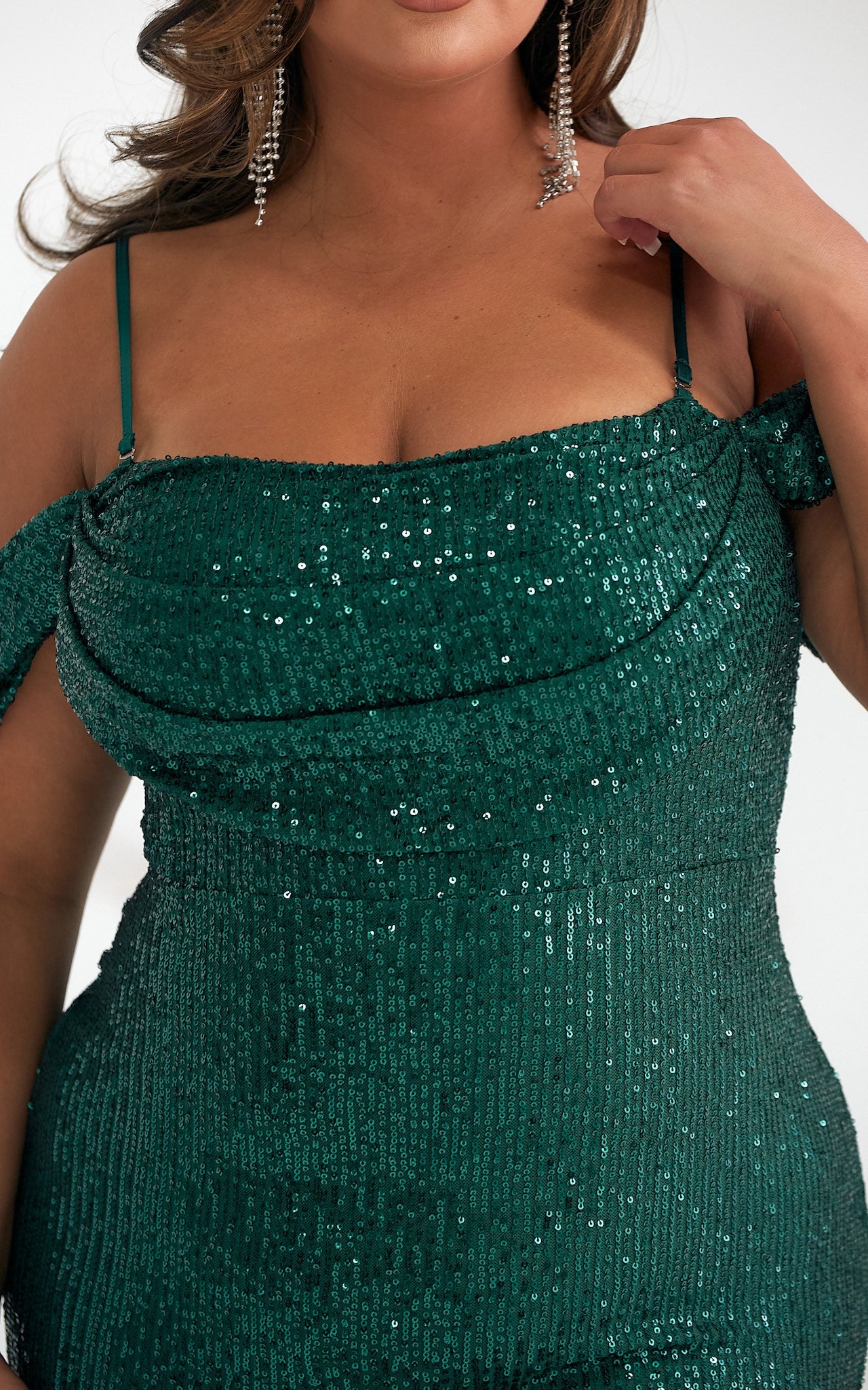 Purileen Dress - Emerald