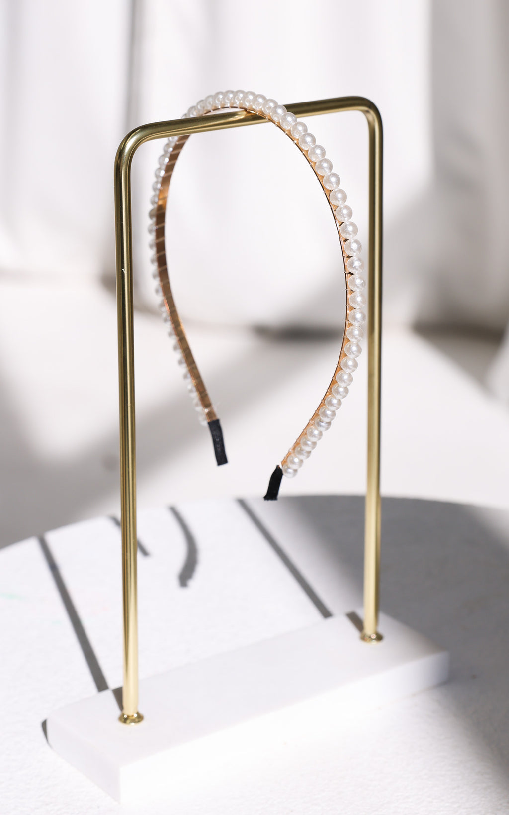 Parlla Headband - Pearl Bead