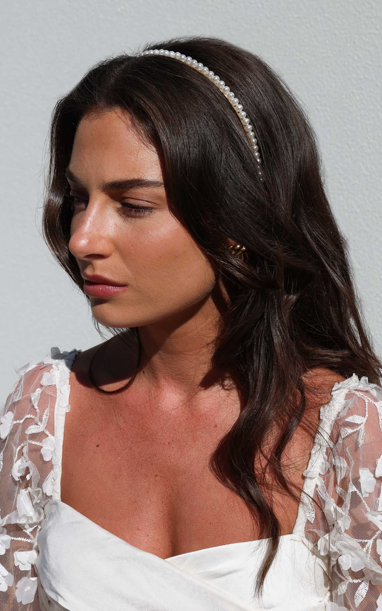 Parlla Headband - Pearl Bead