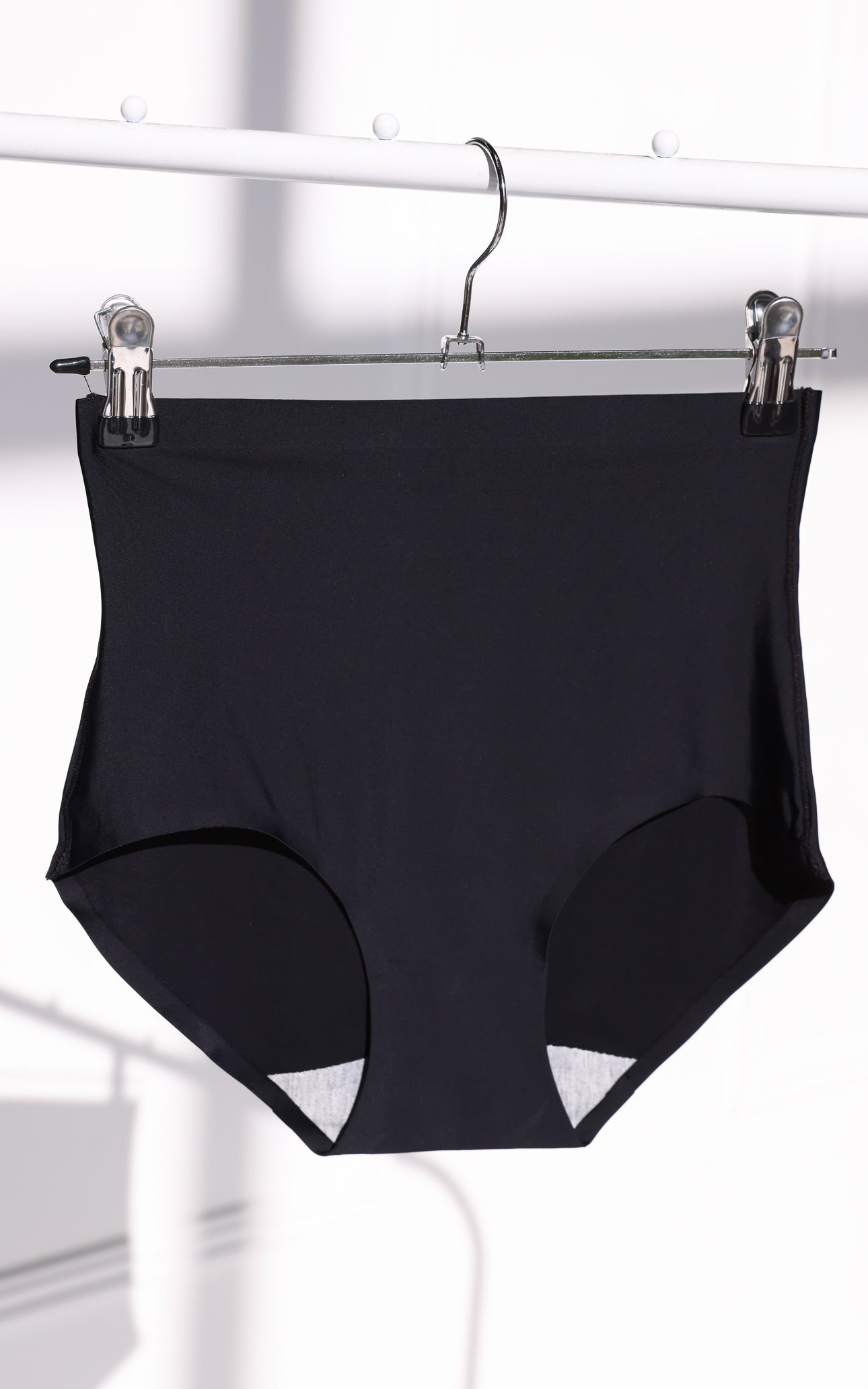 3 Pack: Prielle Seamless High Waisted Full Briefs - Black