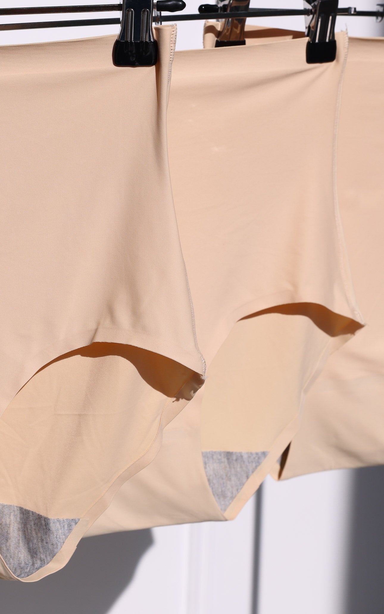 3 Pack: Prielle Seamless High Waisted Full Briefs - Nude