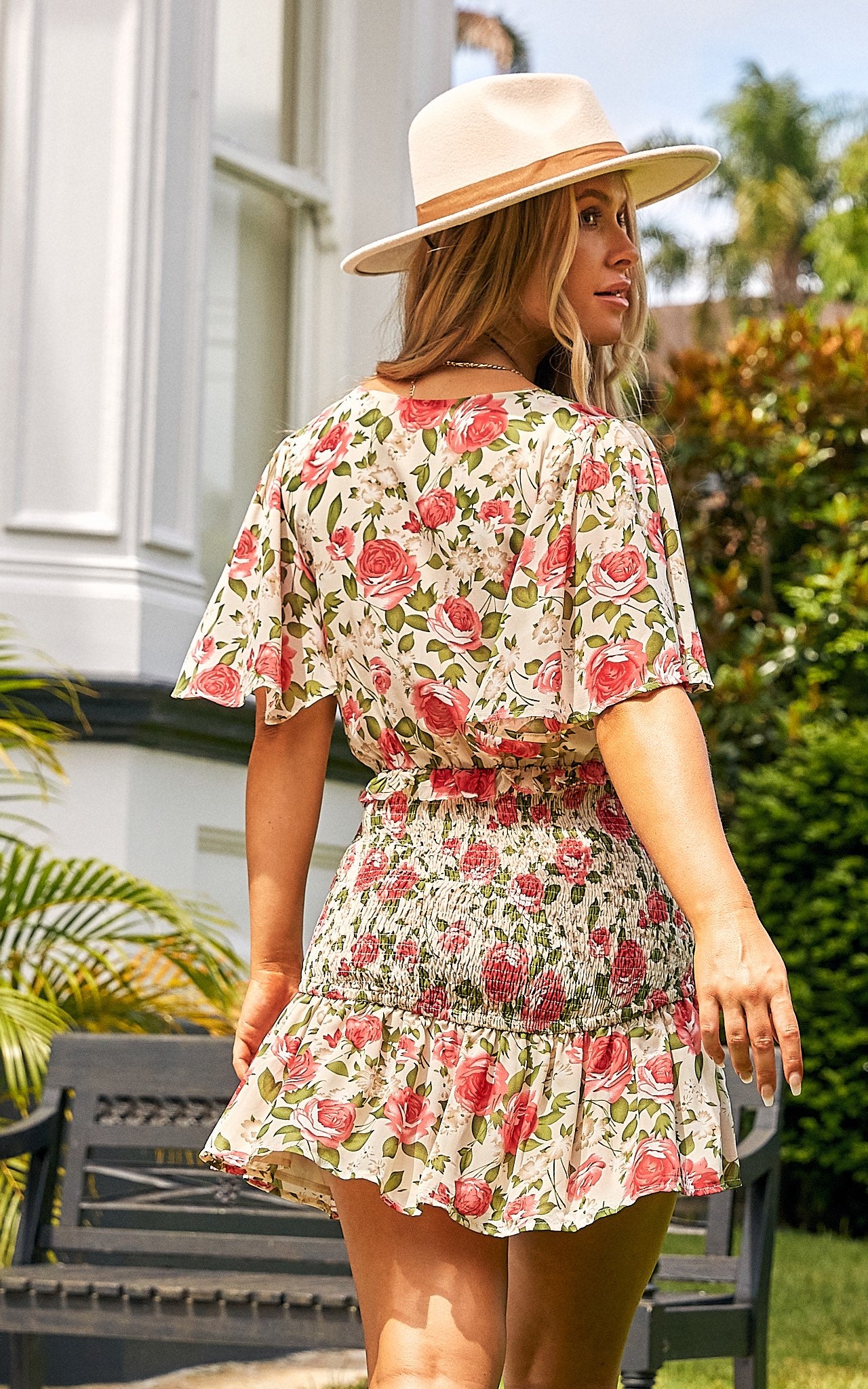 Revert Dress - Cream Floral