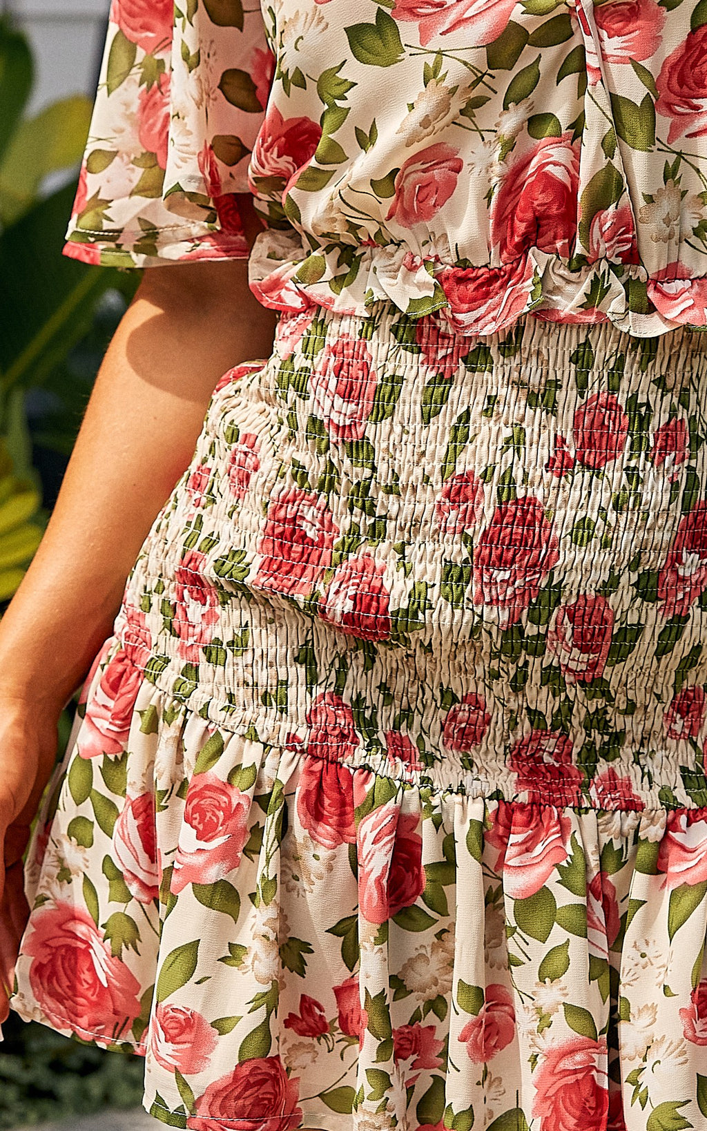 Revert Dress - Cream Floral