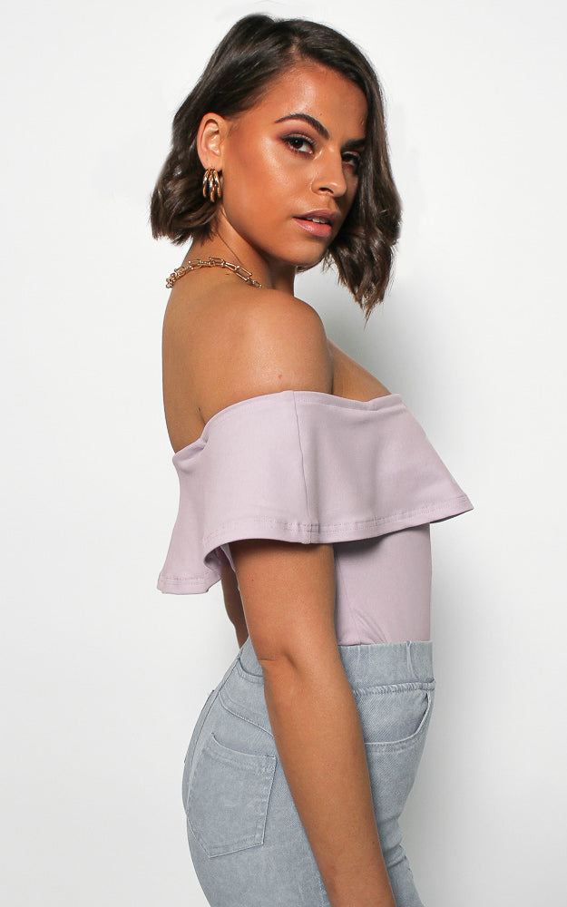 Rhianna Bodysuit - Lilac