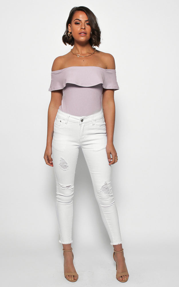 Rhianna Bodysuit - Lilac