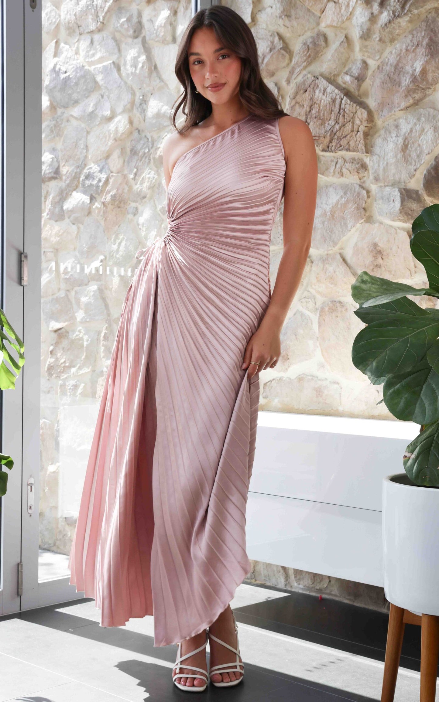 Rochelle Maxi Dress - Dusty Mauve