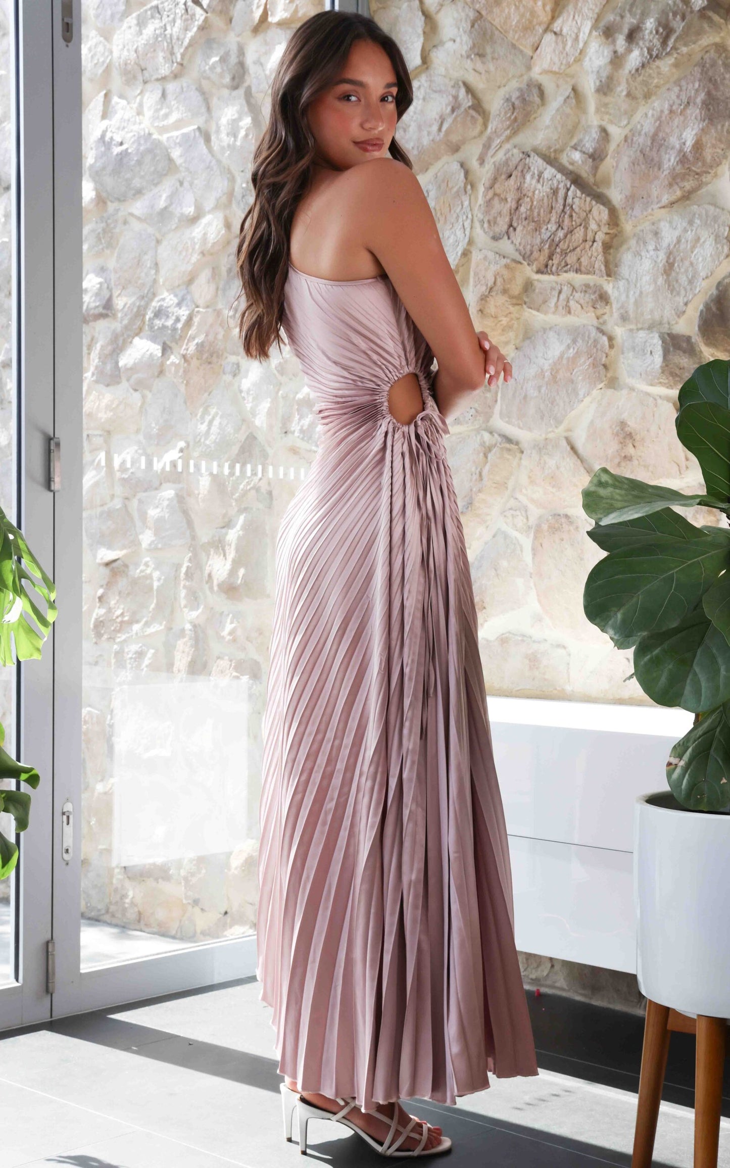 Rochelle Maxi Dress - Dusty Mauve