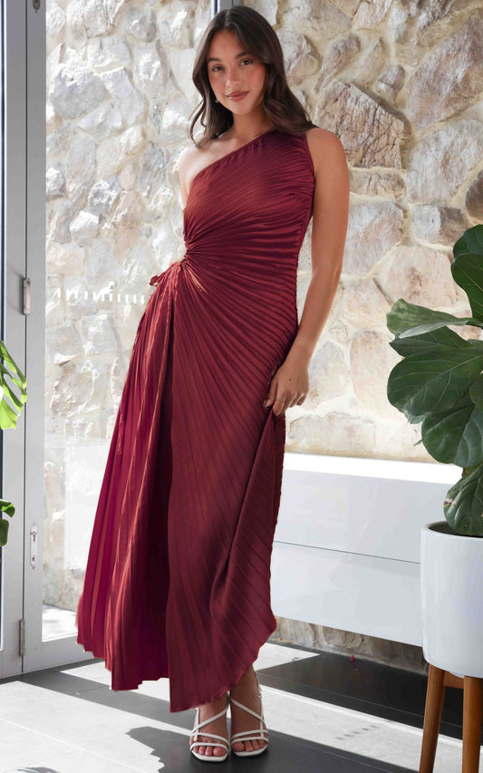 Rochelle Maxi Dress - Wine