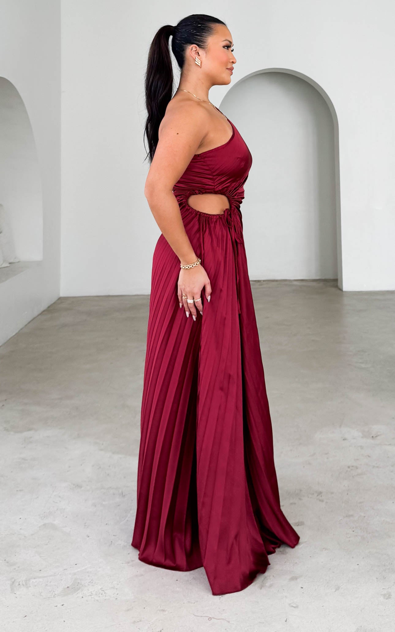 Rochelle Maxi Dress - Wine
