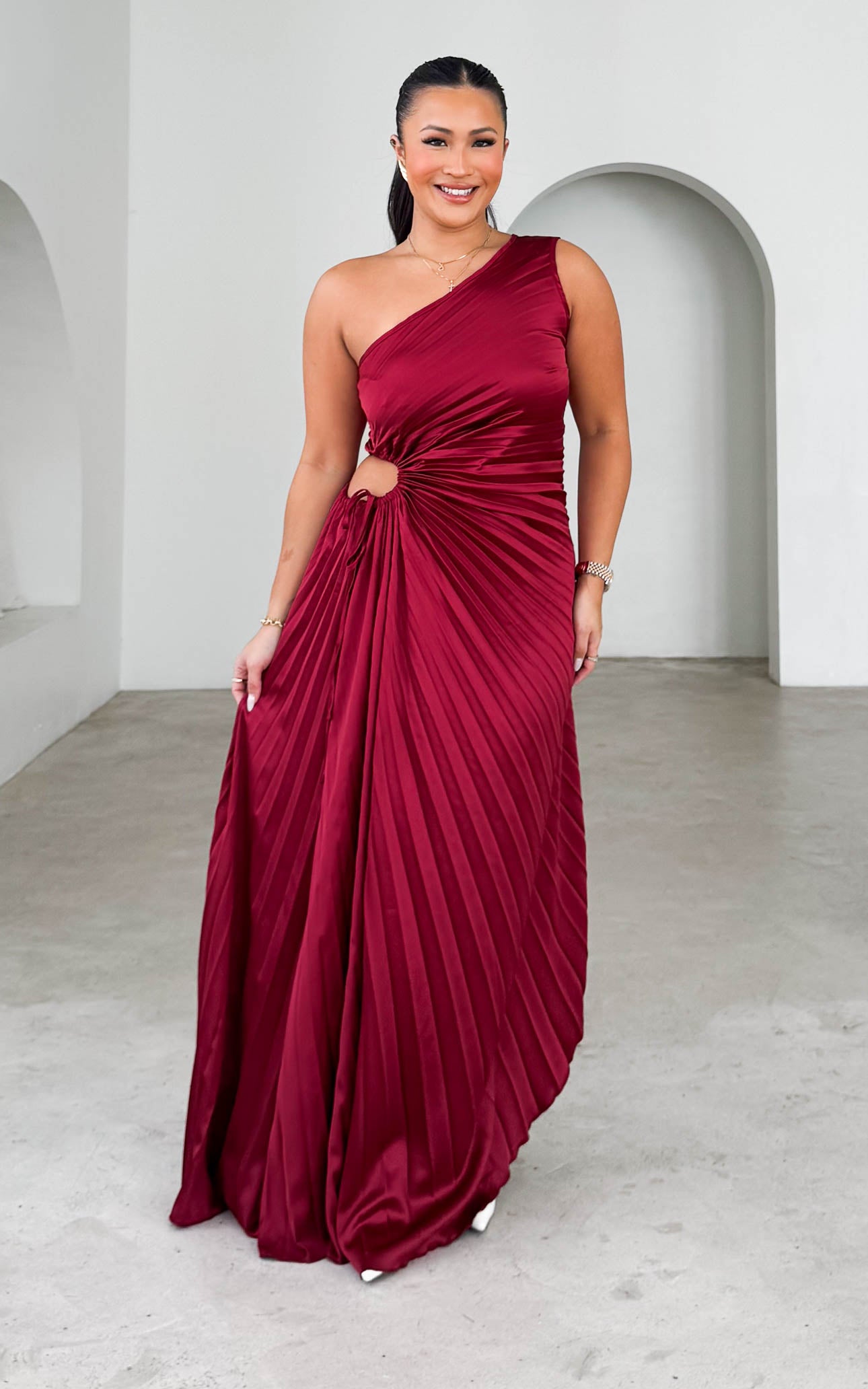 Rochelle Maxi Dress - Wine