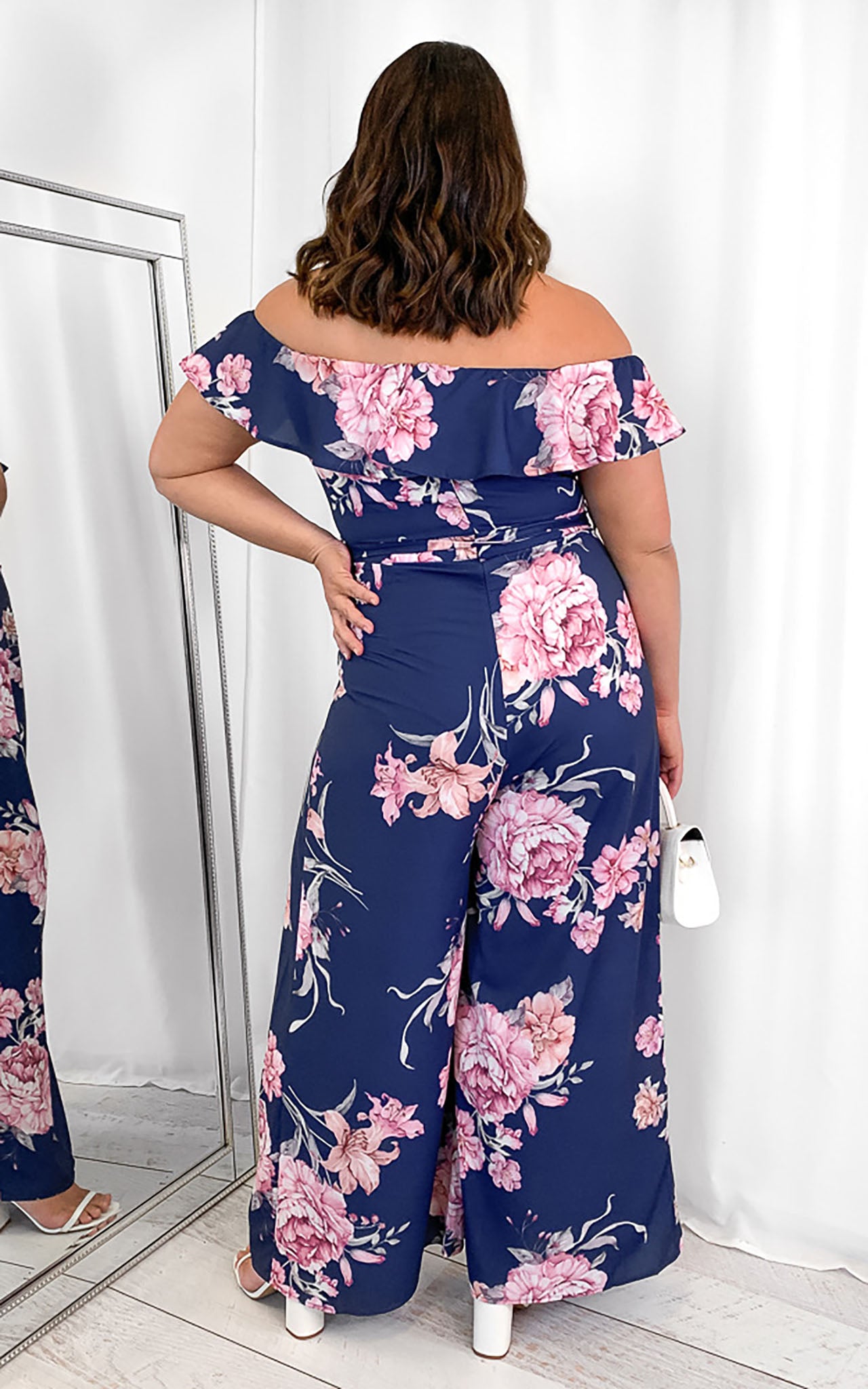 Rosie Jumpsuit - Blue Floral