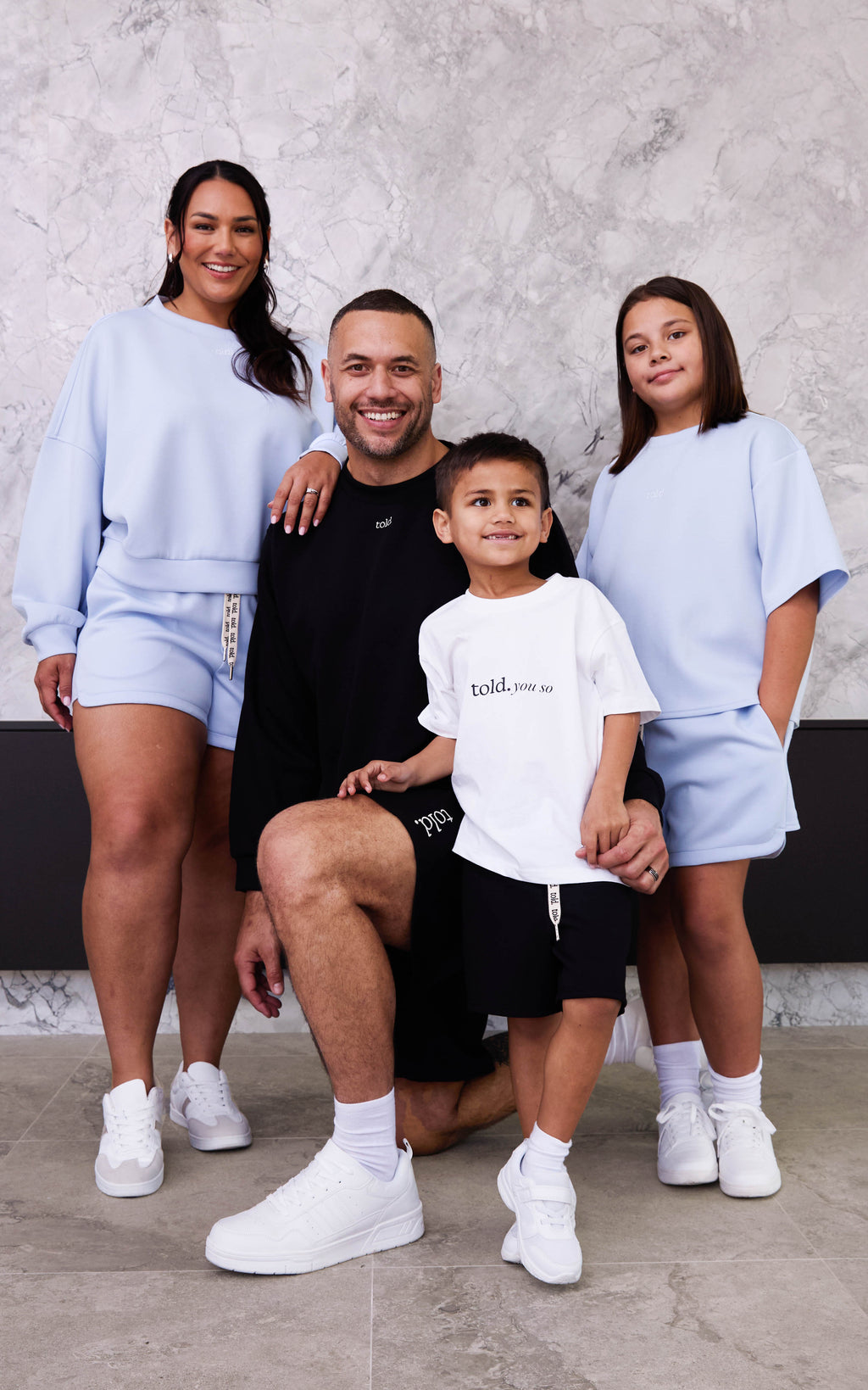 Rehka Crew Neck Jumper - Light Blue