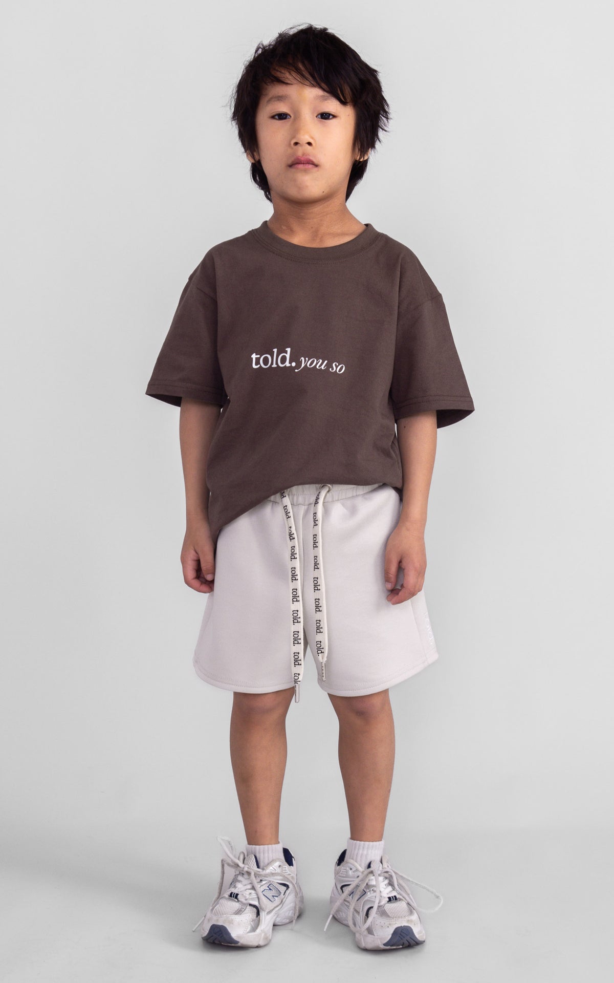 Ricco Kids Tshirt - Chocolate Brown