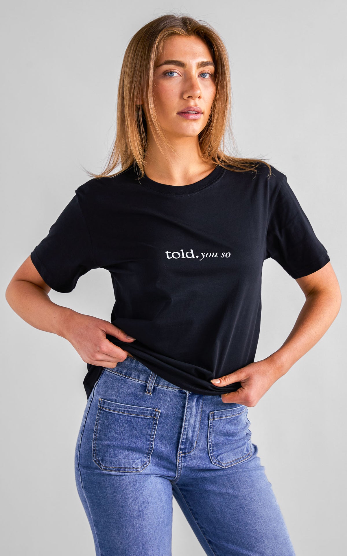 Ricco Unisex Tshirt - Black