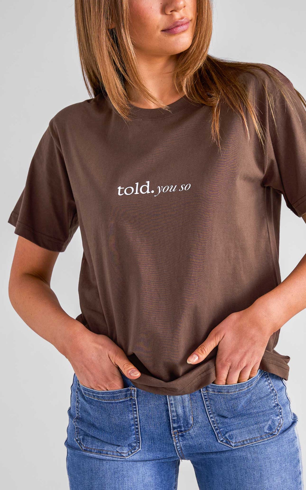 Ricco Unisex Tshirt - Chocolate Brown