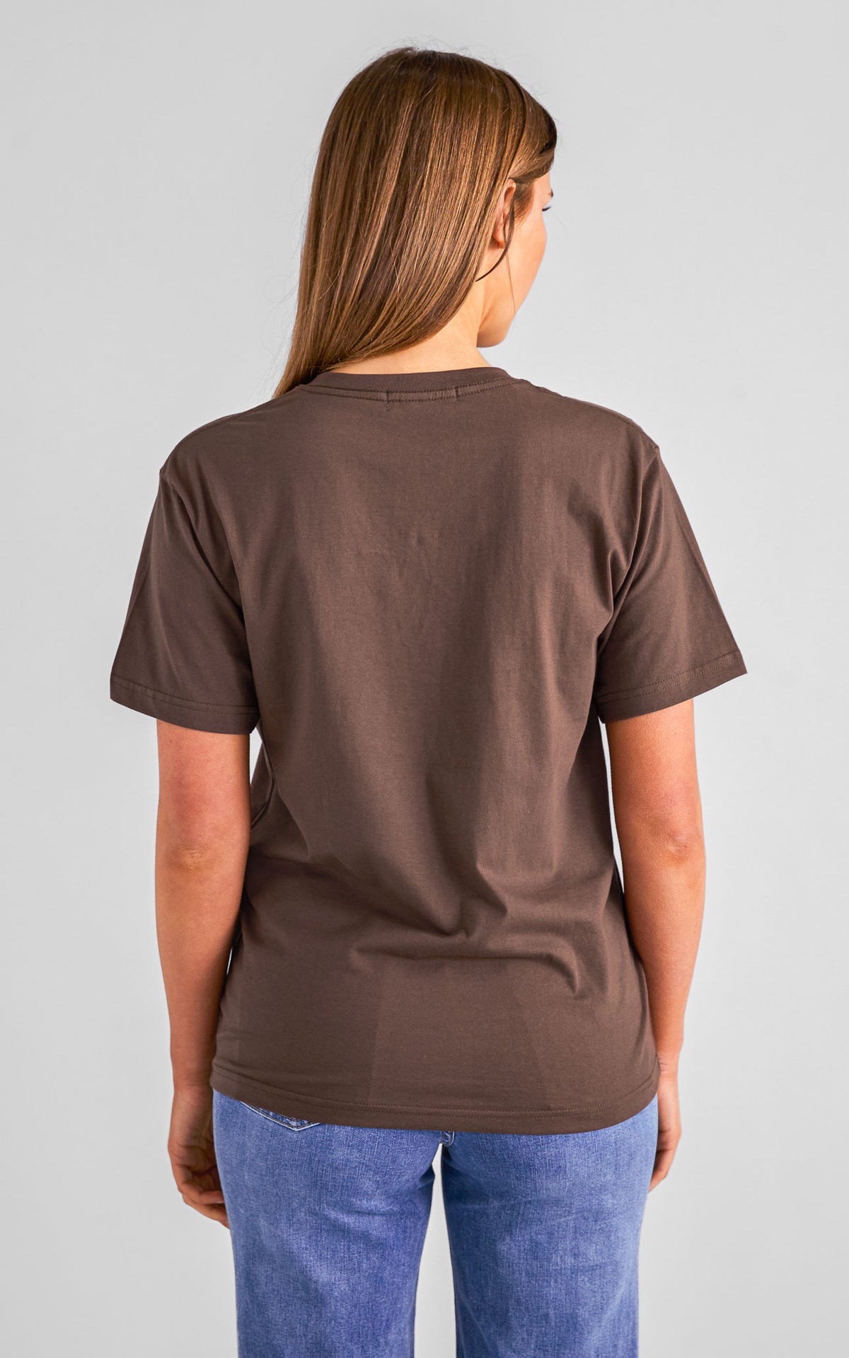 Ricco Unisex Tshirt - Chocolate Brown