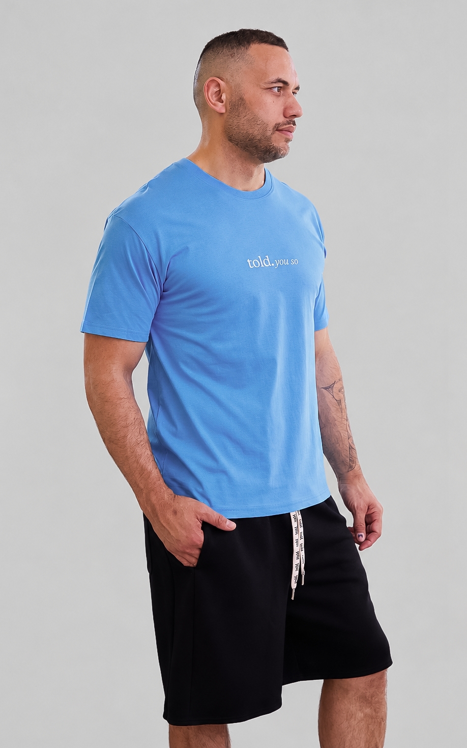 Ricco Unisex Tshirt - Blue